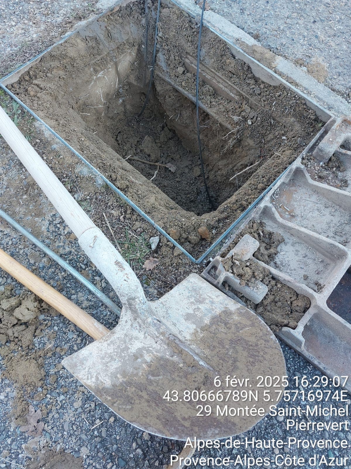 Installation fibre en zone difficile